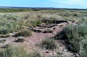 Anazasi-Ruins-between-Painted-Desert-and