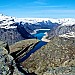 Sitting on Trolltunga