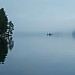 A lake as smooth as glass... not typical for this lake. Burnt Island Lake