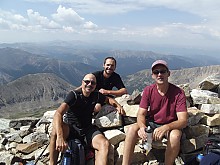 Lunch at 14,270 feet. DSCF0258