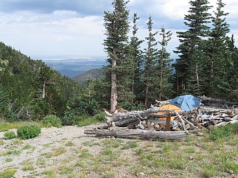 Camp-2-at-Doyle-Saddle-10800-feet-lookin