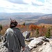 Becky at the top of Little Pinnacle