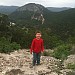 My #1 hiking comanion, lol! I thought I would be waiting on him... Does the phrase "come on daddy" ring a bell...wheew! Trail Leader! Lol