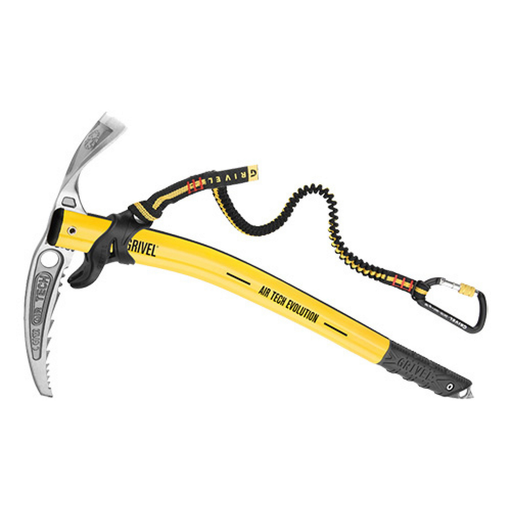 photo: Grivel Air Tech Evo mountaineering axe/piolet