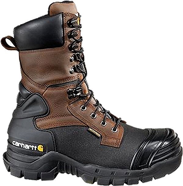 photo: Carhartt 10-inch Insulated Composite Toe Pac Boots winter boot
