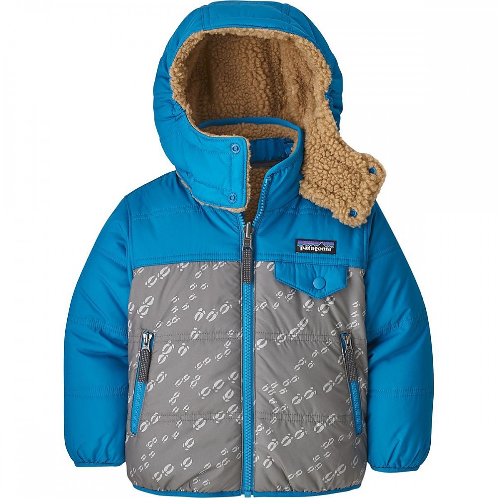 photo: Patagonia Reversible Tribbles Hoody synthetic insulated jacket
