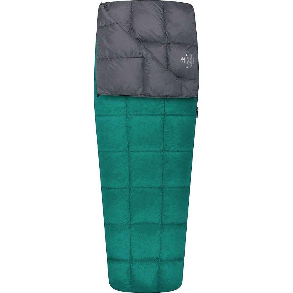photo: Sea to Summit Traveller TrI 50°F warm weather down sleeping bag