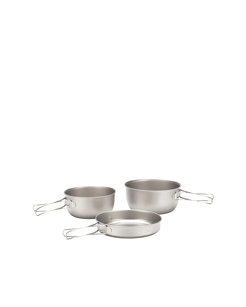 photo: Snow Peak Titanium Cook Set, 3Pcs pot/pan