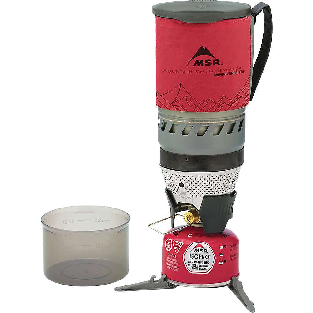 photo: MSR WindBurner Personal Stove System compressed fuel canister stove