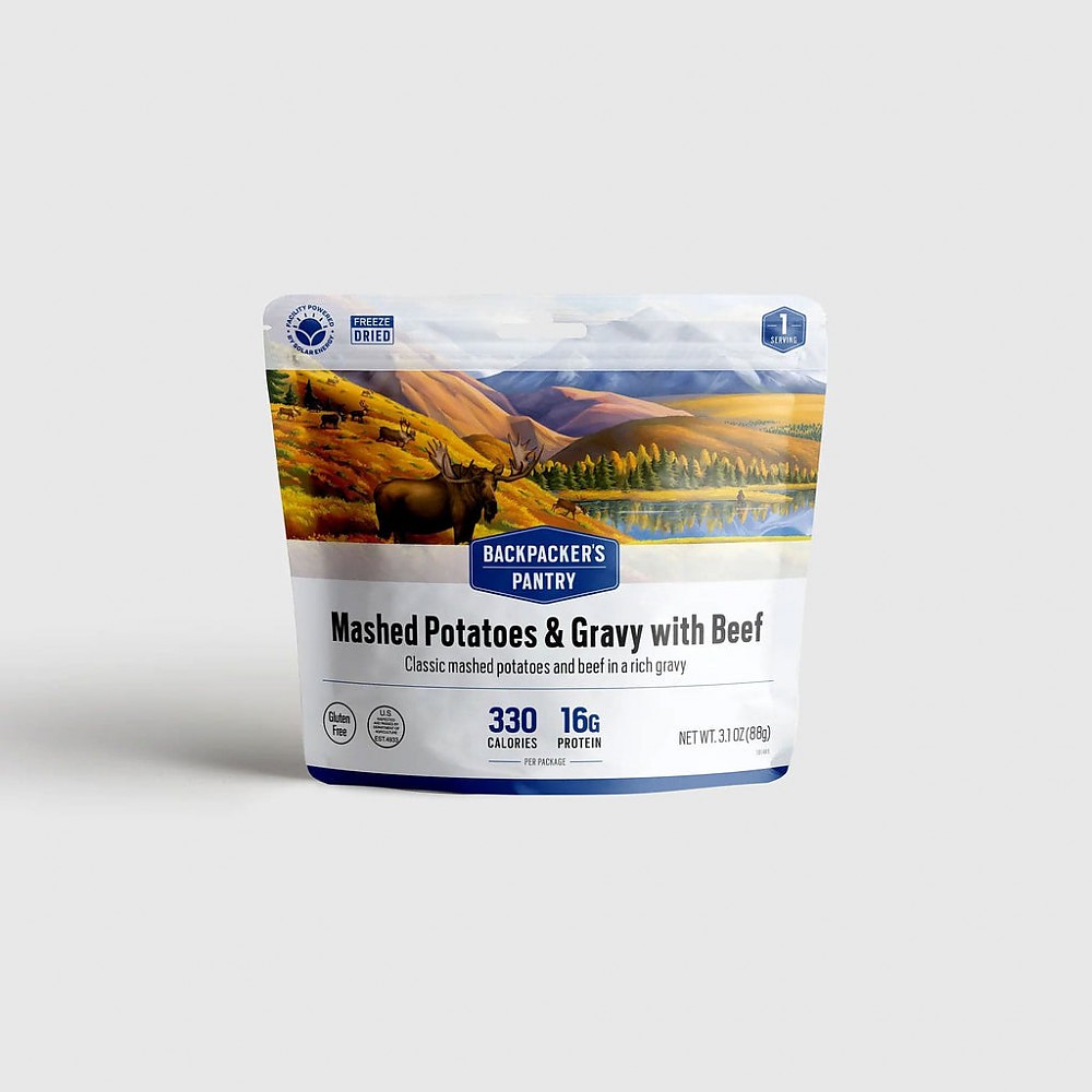 photo: Backpacker's Pantry Mashed Potatoes & Gravy with Beef meat entrée