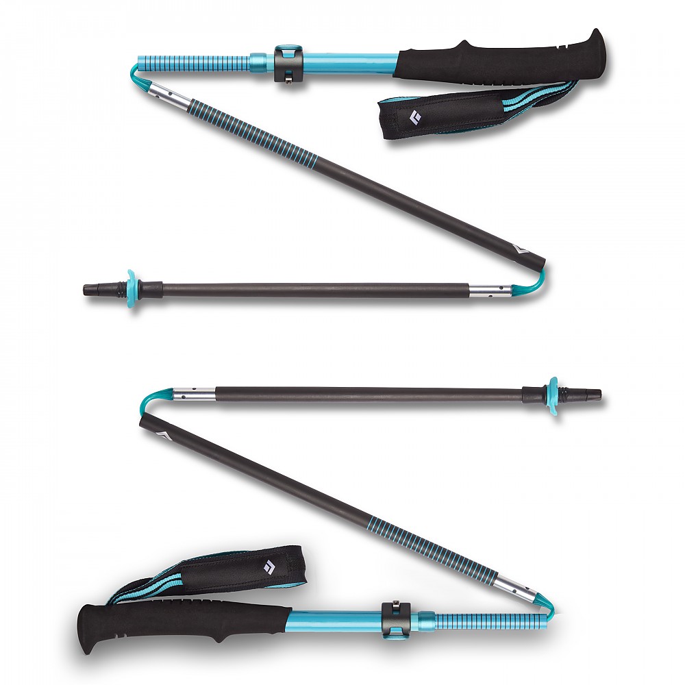 photo: Black Diamond Women's Distance Carbon FLZ rigid trekking pole