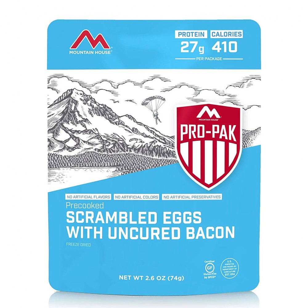 photo: Mountain House Scrambled Eggs with Bacon breakfast