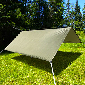 photo: Aqua Quest Safari Sil Tarp Square tarp/shelter