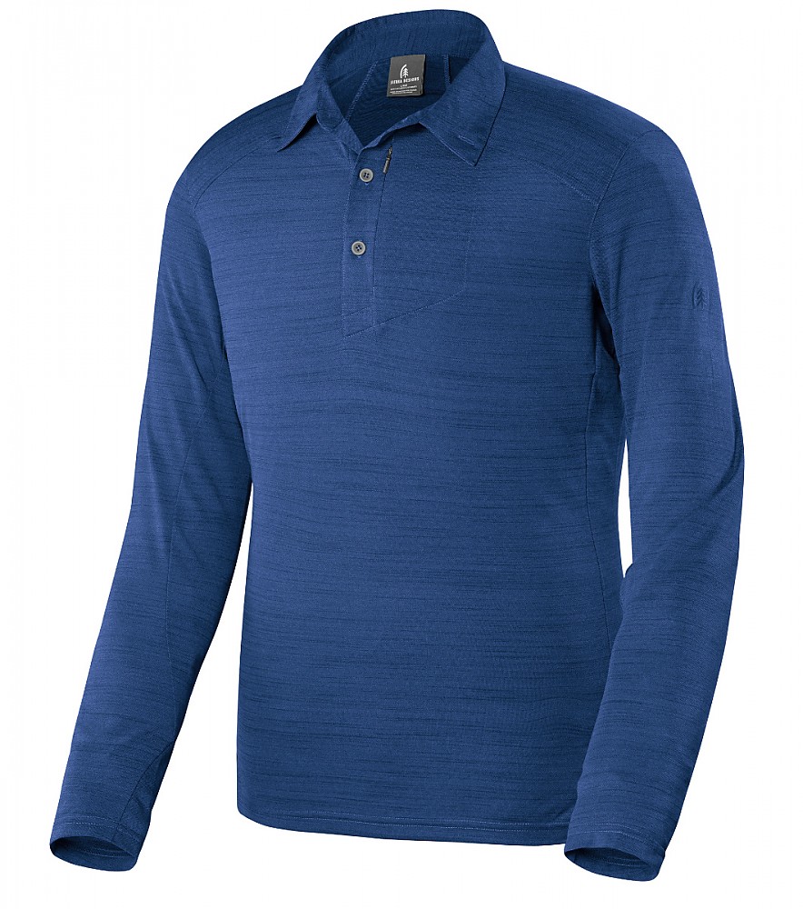 photo: Sierra Designs Long Sleeve Pack Polo hiking shirt