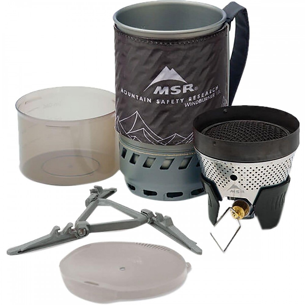 photo: MSR WindBurner Personal Stove System compressed fuel canister stove