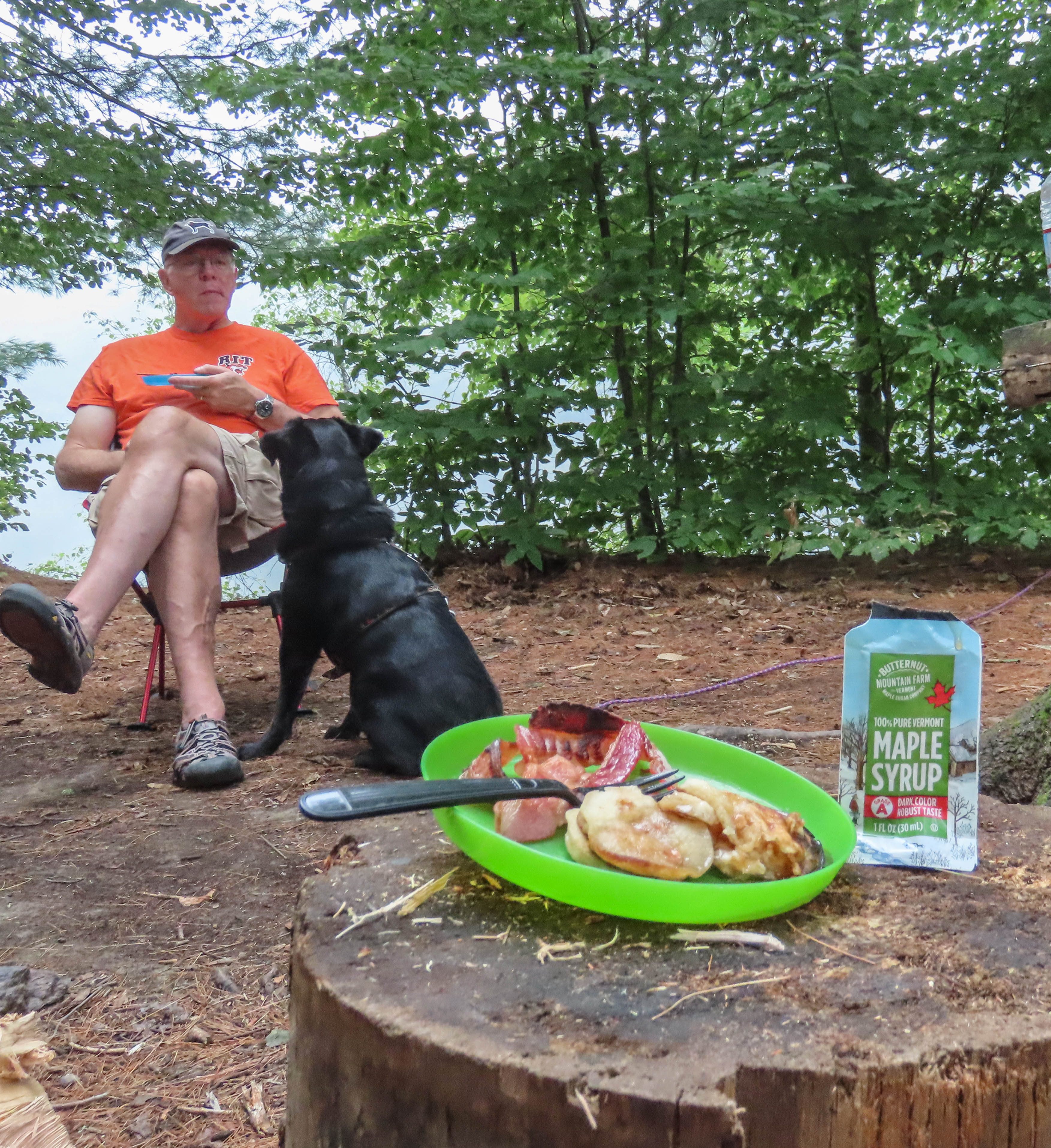 photo: Butternut Mountain Farm Maple Syrup Pouch breakfast