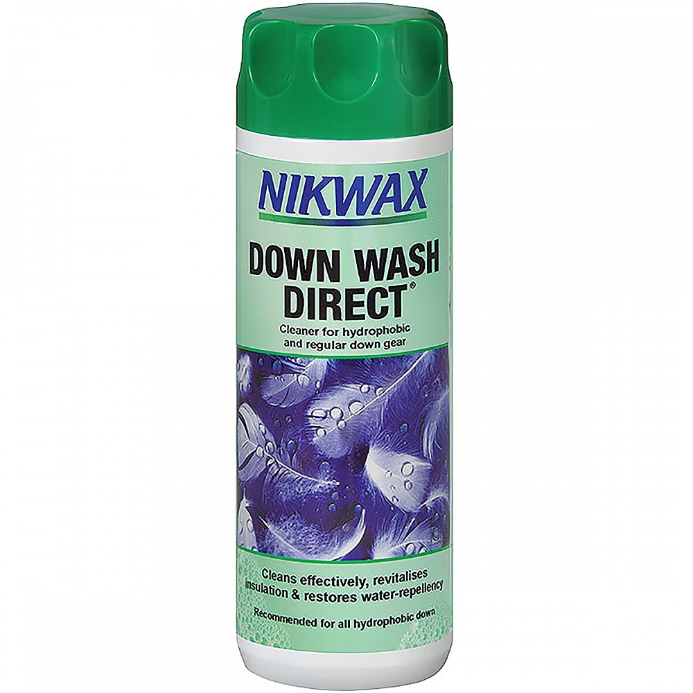 photo: Nikwax Down Wash Direct down cleaner/treatment