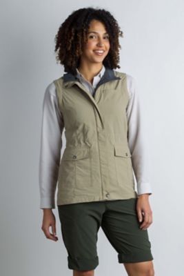 photo: ExOfficio Women's FlyQ Vest soft shell vest