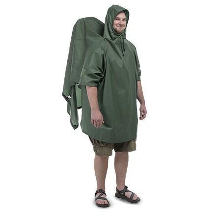 photo: Outdoor Products Backpacker Poncho waterproof jacket