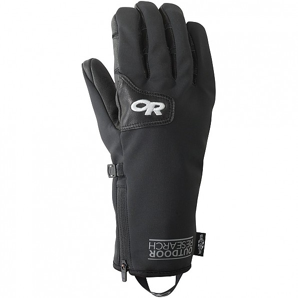 photo of a soft shell glove/mitten
