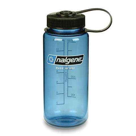 photo: Nalgene 16 oz Wide Mouth Lexan water bottle