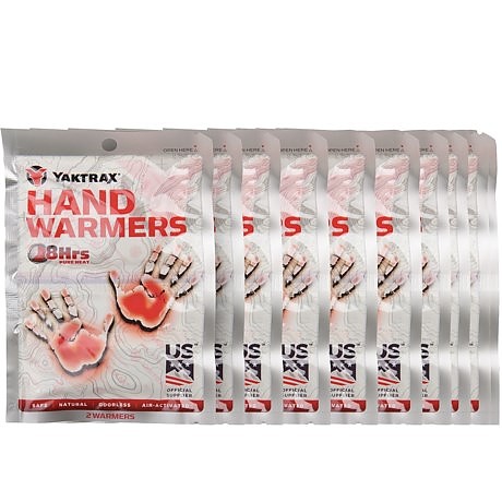 photo: Yaktrax Hand Warmers survival gear