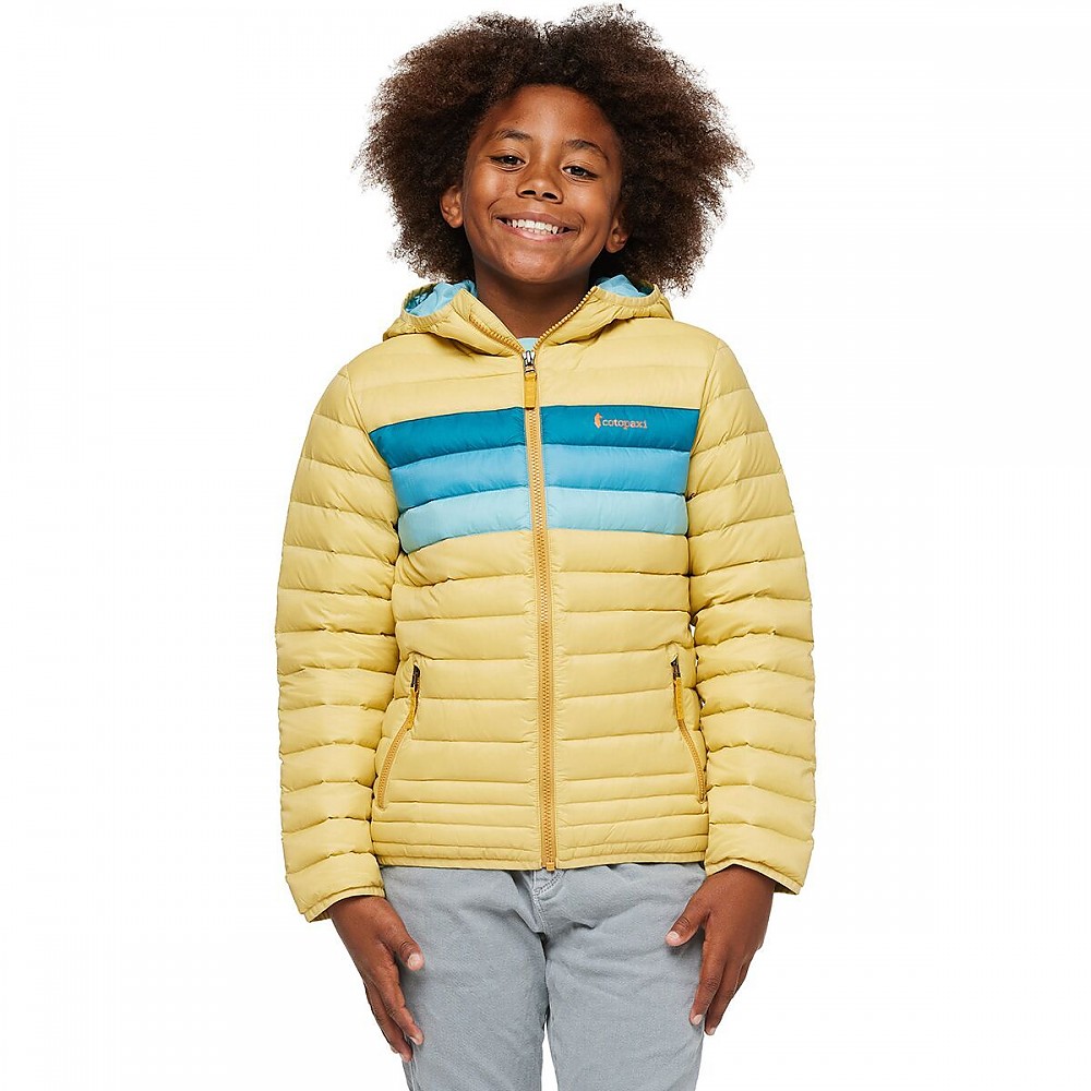photo: Cotopaxi Kids' Fuego Down Hooded Jacket down insulated jacket