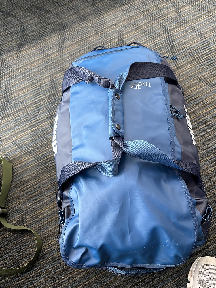 photo: Thule Chasm 70L pack duffel