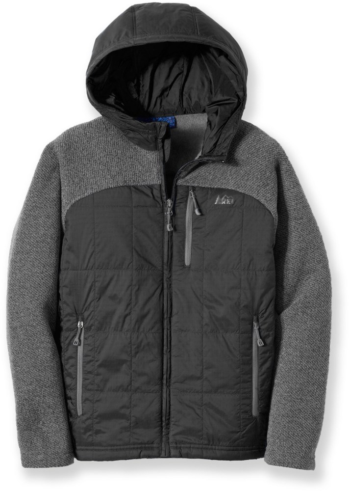photo: REI Boys' Myka Sweater Fleece Jacket synthetic insulated jacket