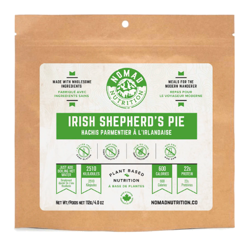 photo: Nomad Nutrition Irish Shepherd's Pie vegetarian entrée