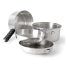 GSI Outdoors Glacier Stainless Cookset Medium