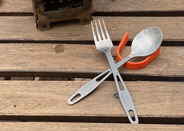 TOAKS Titanium 3 Piece Cutlery Set