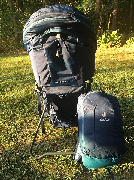 Deuter Kid Comfort Pro review: a luxurious movable throne for the little  one