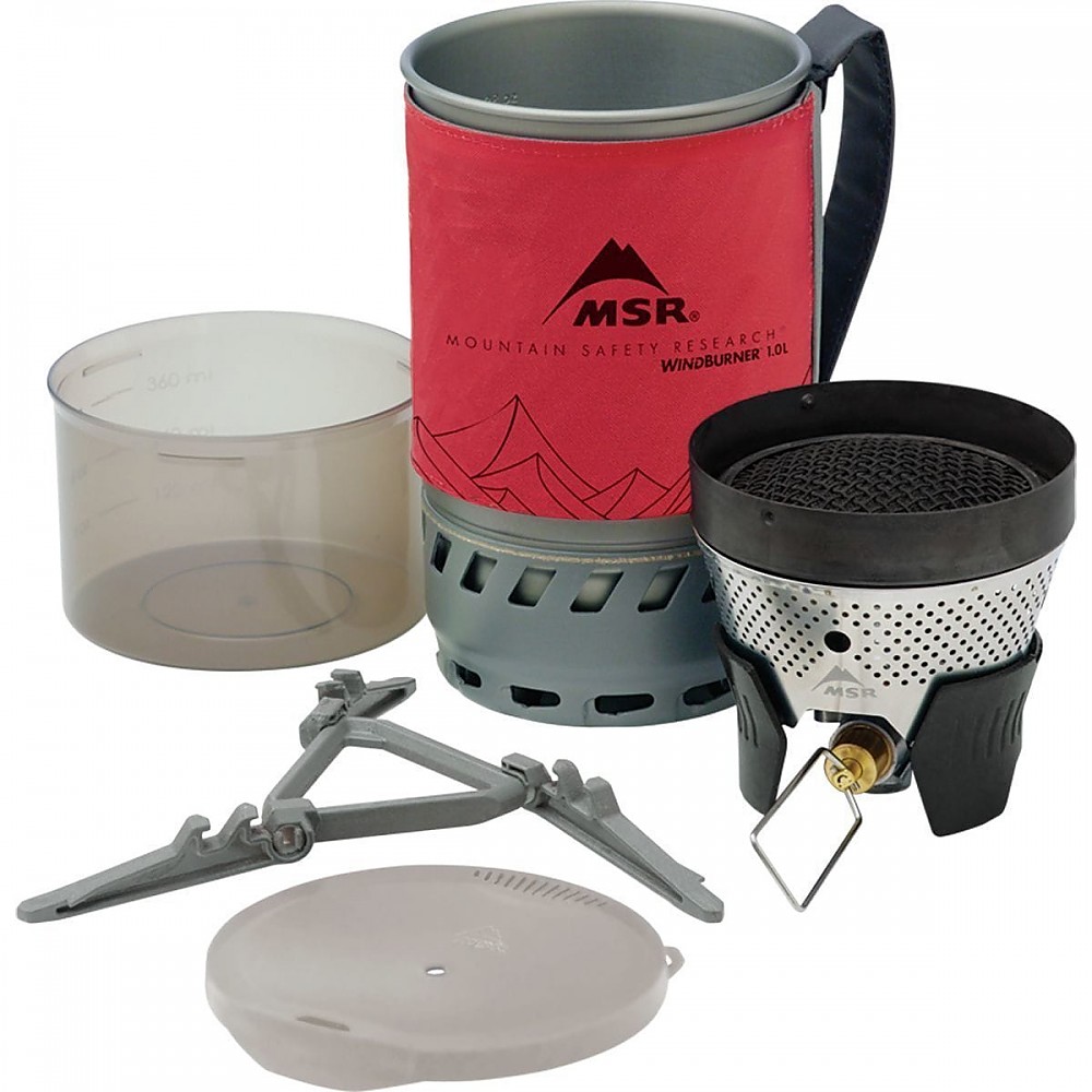 photo: MSR WindBurner Personal Stove System compressed fuel canister stove