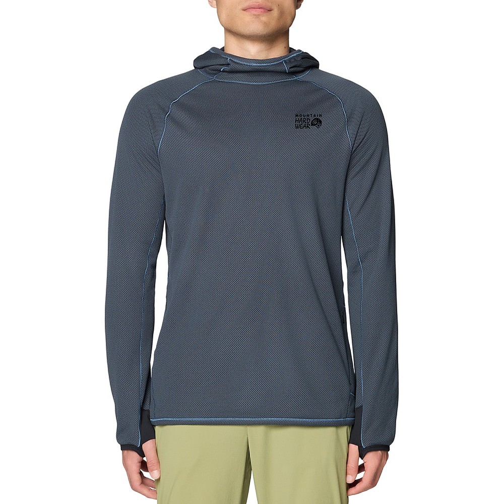 photo: Mountain Hardwear AirMesh Long Sleeve Hoody fleece top