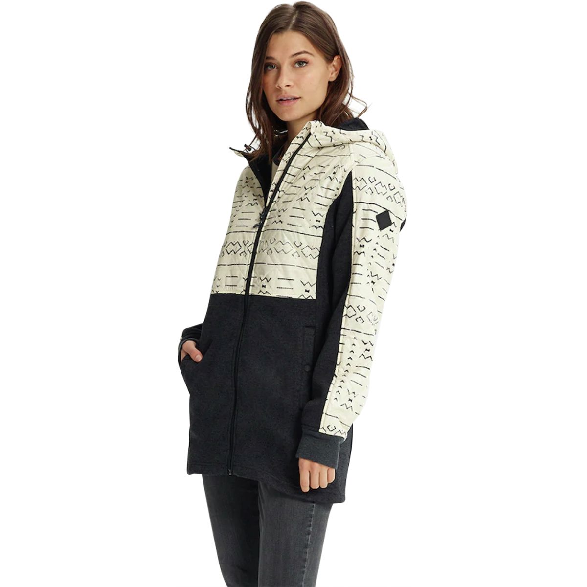 photo: Burton Embry Full-Zip Hoodie fleece jacket