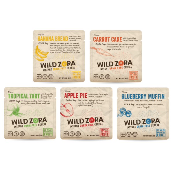 Wild Zora Instant Grain-Free Cereal