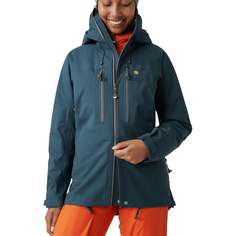 photo: Fjallraven Women's Bergtagen Eco-Shell Jacket waterproof jacket