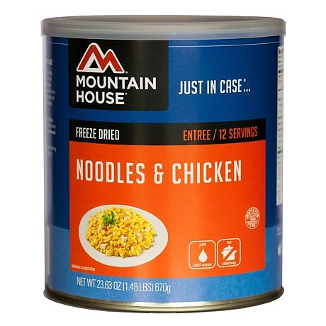 photo: Mountain House Noodles & Chicken meat entrée