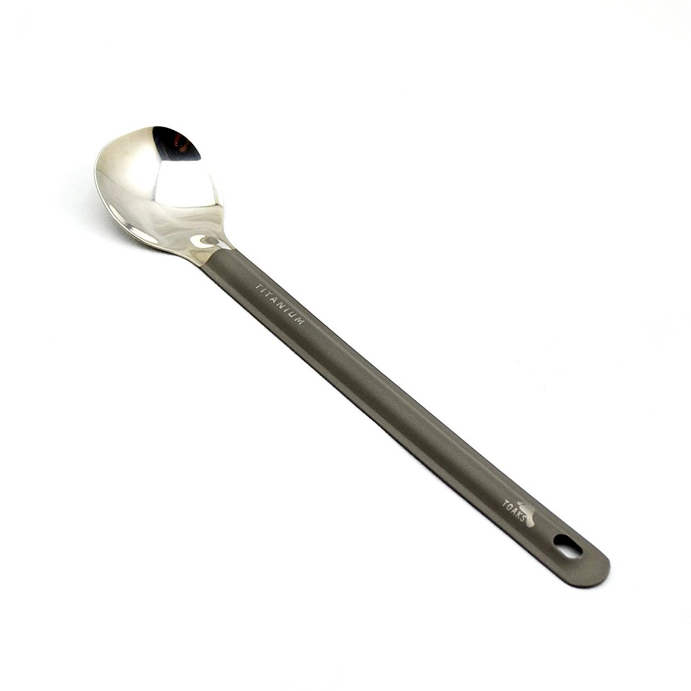 photo: Toaks Titanium Long Handle Spoon with Polished Bowl utensil