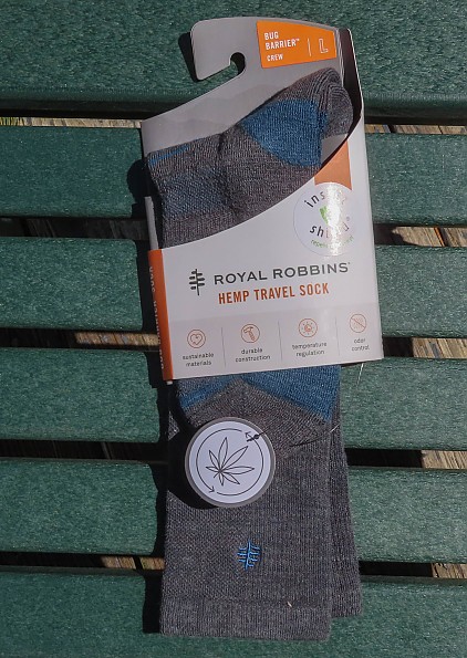 Royal Robbins Bug Barrier Venture Crew Socks Reviews - Trailspace