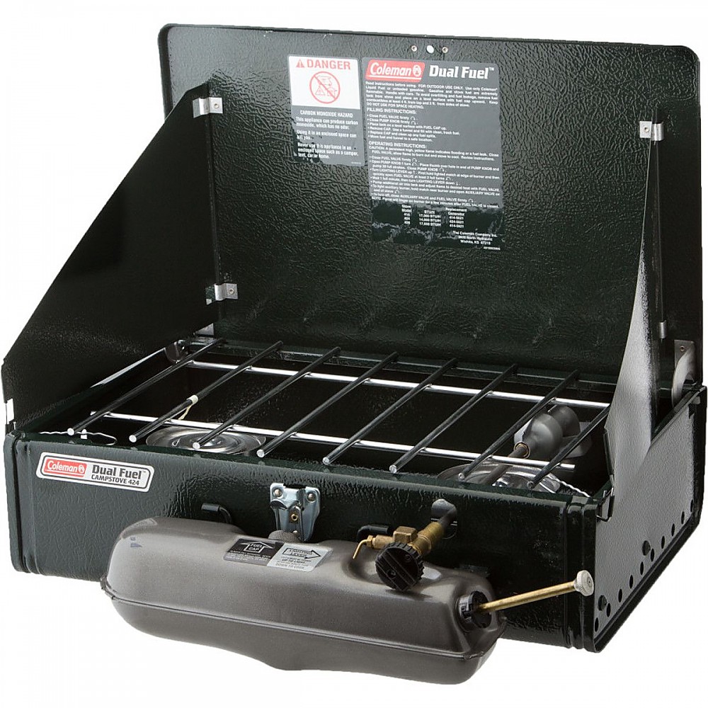 photo: Coleman Dual Fuel 2-Burner Stove camp stove