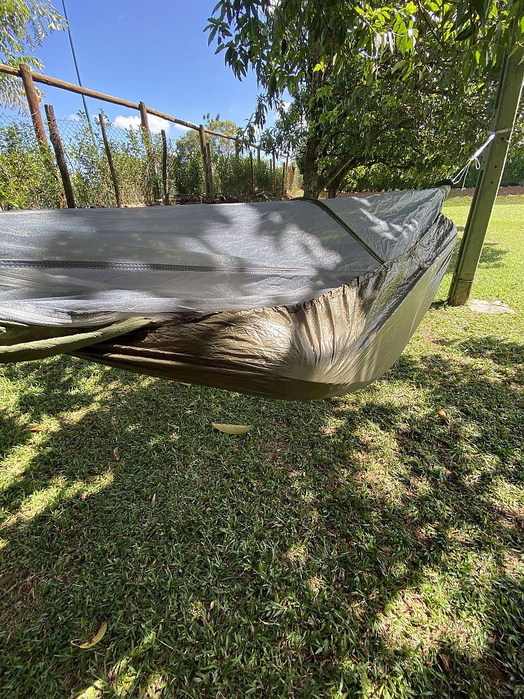 photo: Onewind Underquilt Protector and Hammock Double Skin hammock accessory