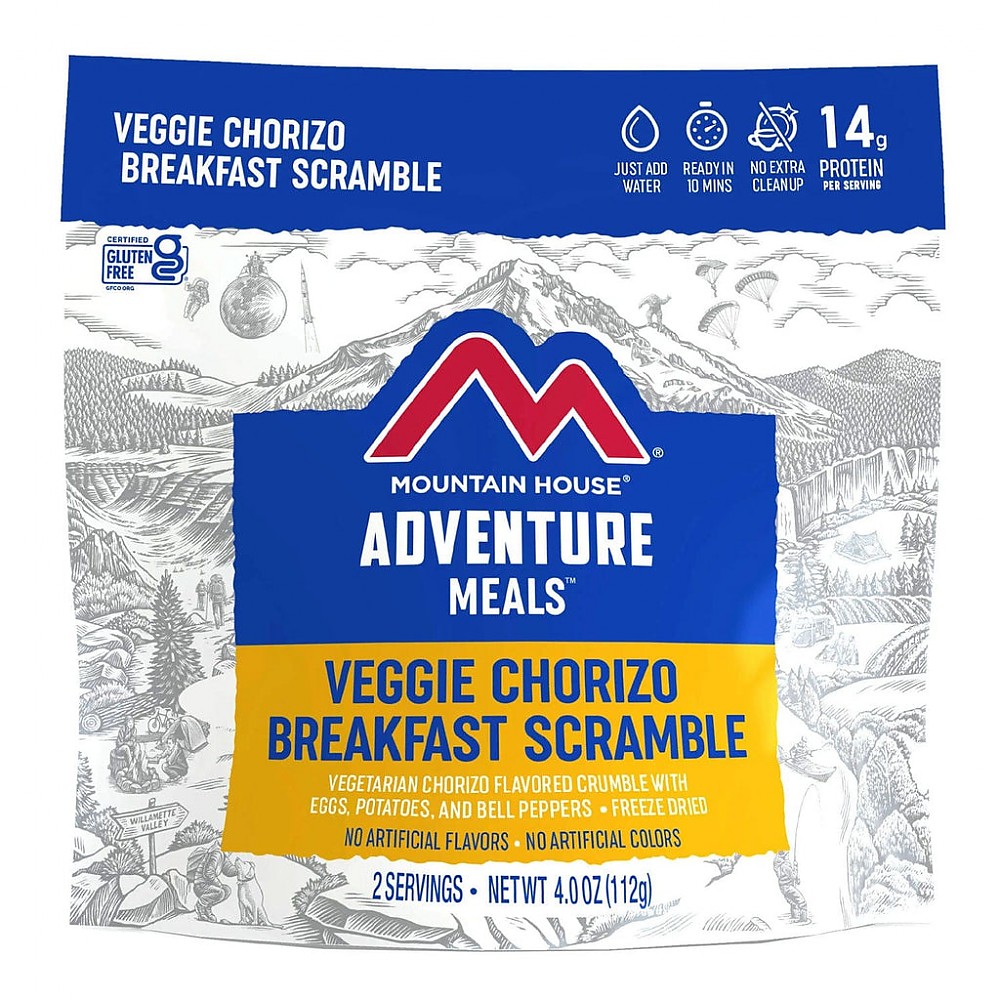 photo: Mountain House Veggie Chorizo Breakfast Scramble breakfast