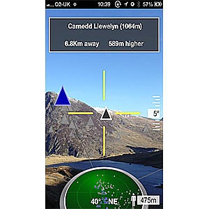 photo:   Peak Scanner outdoor app