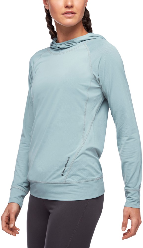 photo: Black Diamond Women's Alpenglow Hoody long sleeve performance top