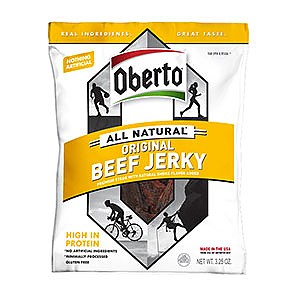 photo:   Oberta Bacon Jerky breakfast