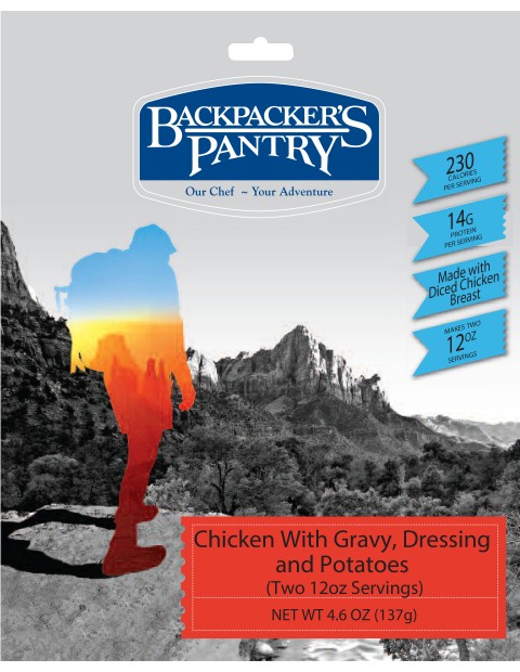 photo: Backpacker's Pantry Chicken with Potatoes & Stuffing meat entrée