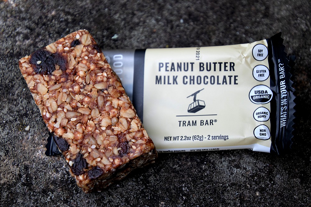 photo: Kate's Real Food Peanut Butter Milk Chocolate Tram Bar nutrition bar