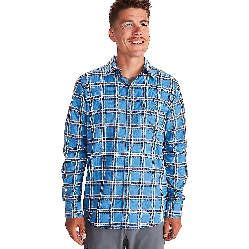 photo: Royal Robbins Merinolux Flannel Long Sleeve Shirt hiking shirt